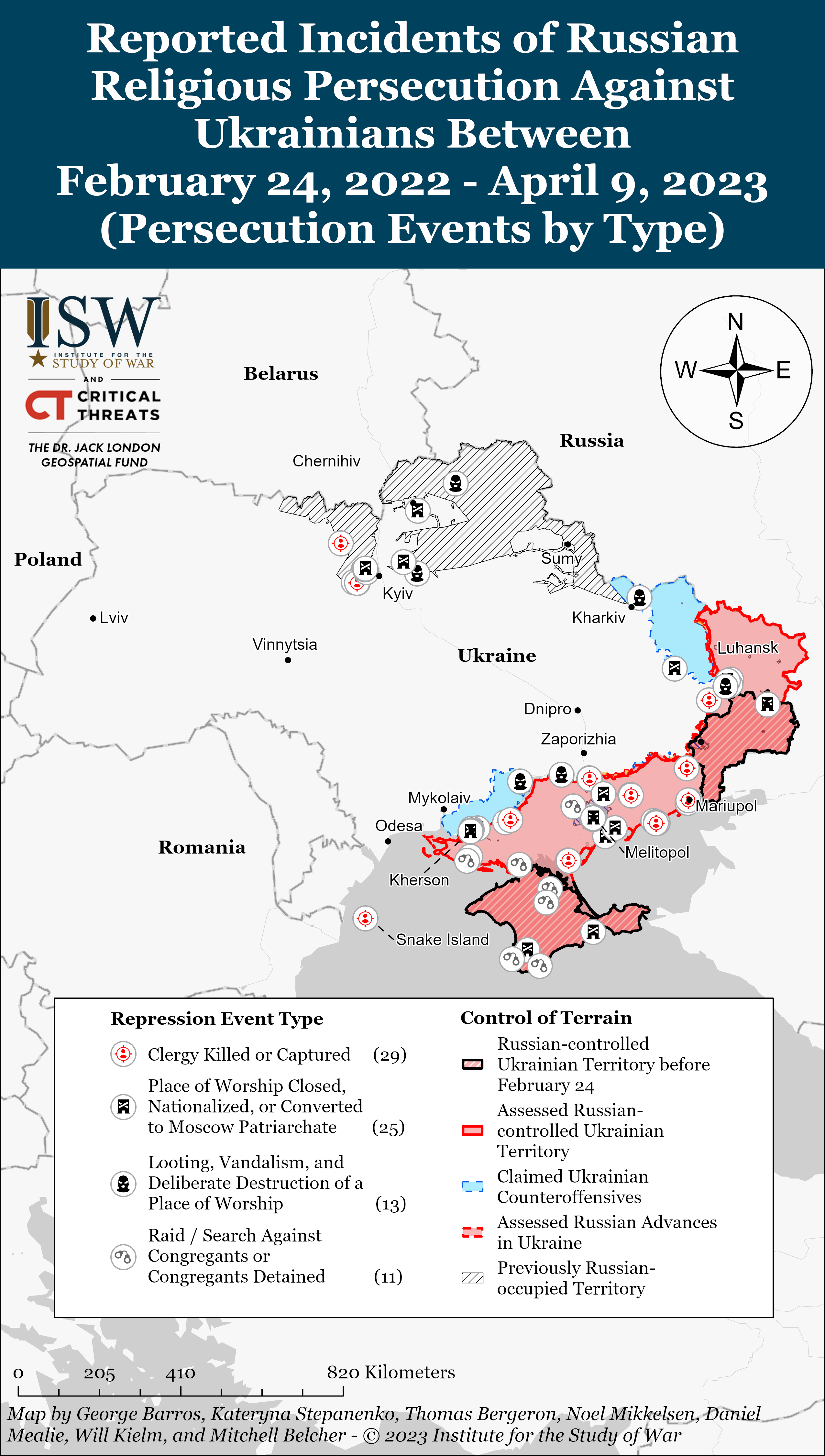 Росія використовує релігію у якості зброї: спеціальне дослідження ISW